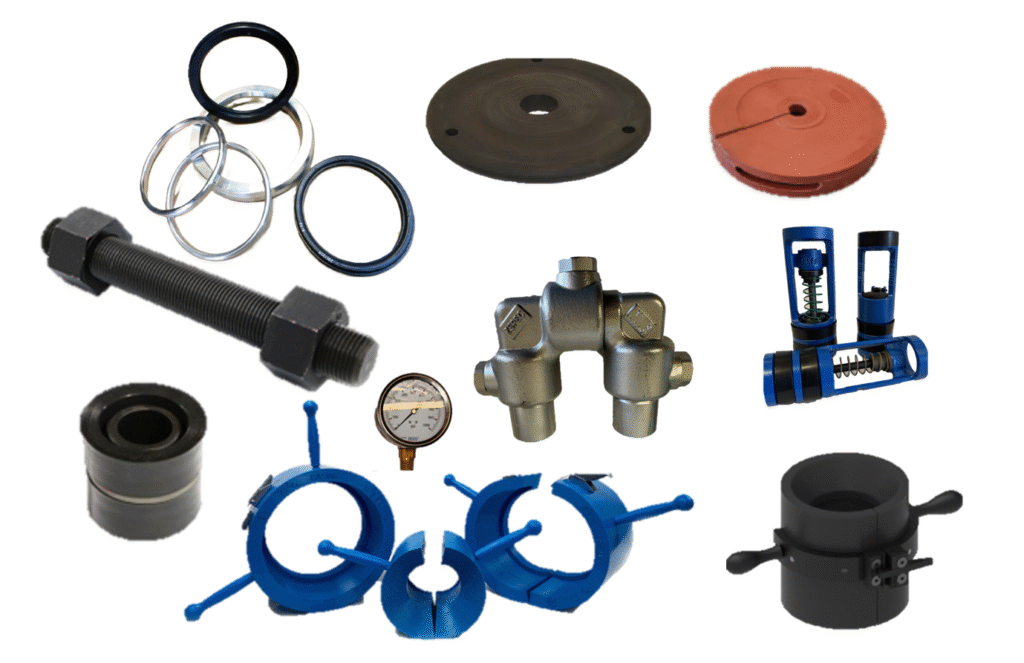MISC. – RING GASKETS; STUDs/BOLTs; FLOAT VALVES; GAUGES; SWAGES; BALL VALVES; SWIVEL JOINTS